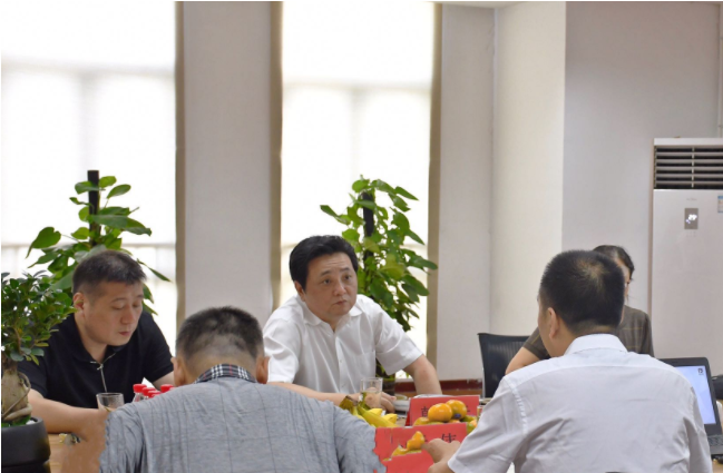 常州市委常委韩九云一行来我司考察指导工作